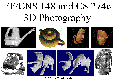 EE/CNS 148, CS274c -- 3D Photography -- Class logo